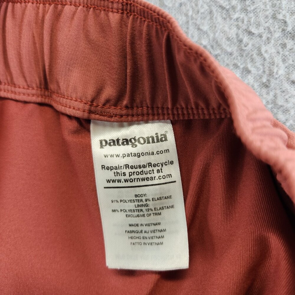 Patagonia Skort Womens L Pink Fleetwith Faux Wrap Commuting Work Travel Golf - Picture 10 of 13
